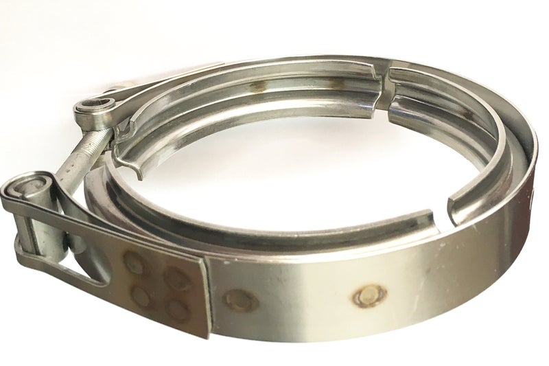 Ticon Industries - 5" Stainless Steel V-Band Clamp (qty1) - Heavy Duty - 119-12700-0000 â€¦